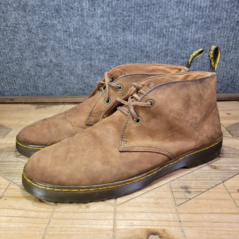 Dr. Martens Cabrillo Leather Chukka Boots US Men's 13 M Distressed Shoes